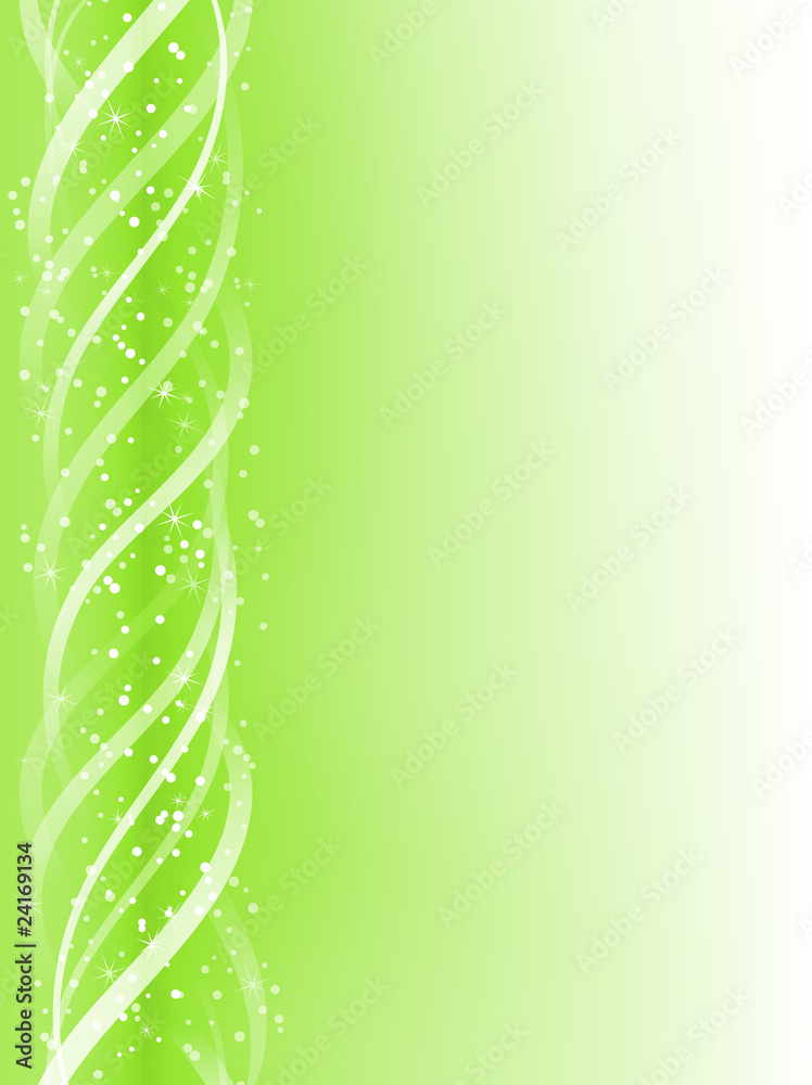 Green Colorful Glowing Lines Background. Green Colorful Glowing Lines Background.