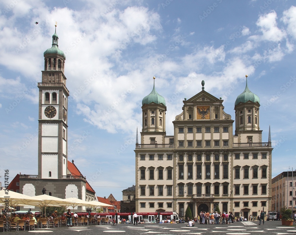 Augsburg, Rathaus, Perlachturm