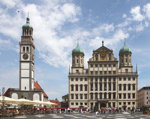 Augsburg  Rathaus  Perlachturm