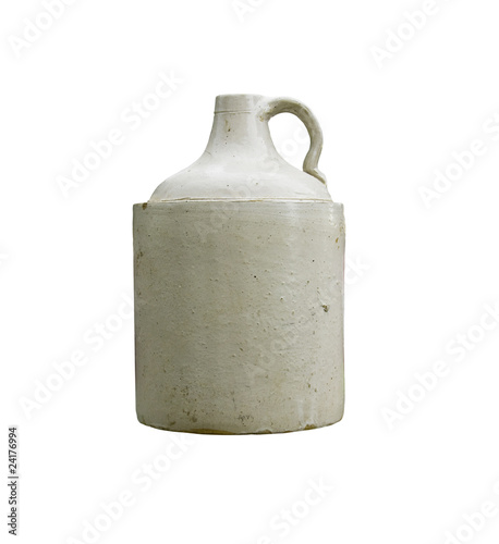 Φωτογραφία whiskey crock jug isolated