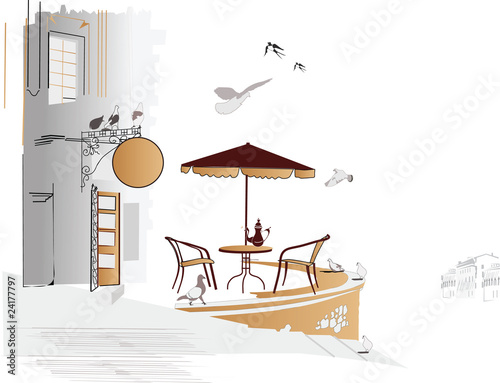 Street cafe