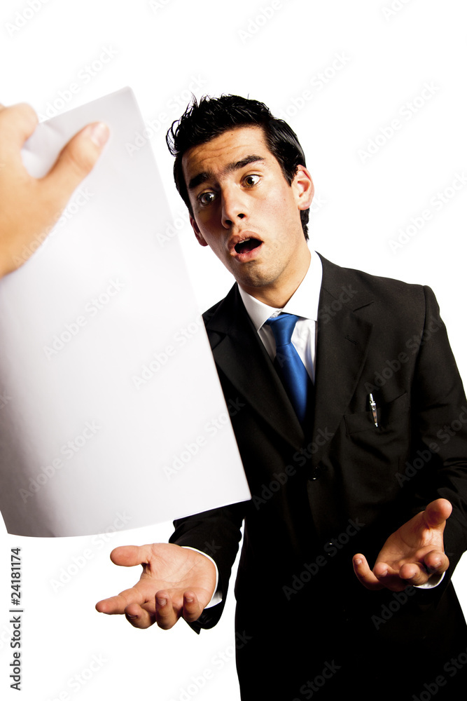 young businessman is getting fired by his boss young businessman is getting fired by his boss