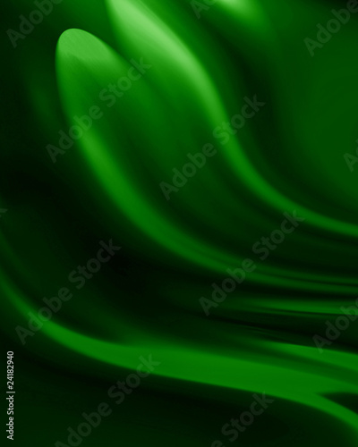 green drapes