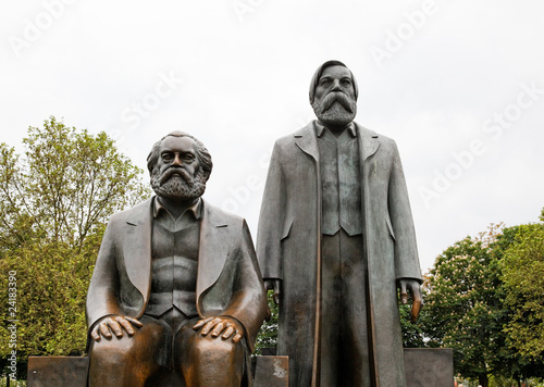 Marx Engels Forum in Berlin, Germany © Gary