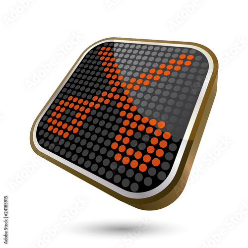 schere schneiden zeichen symbol button