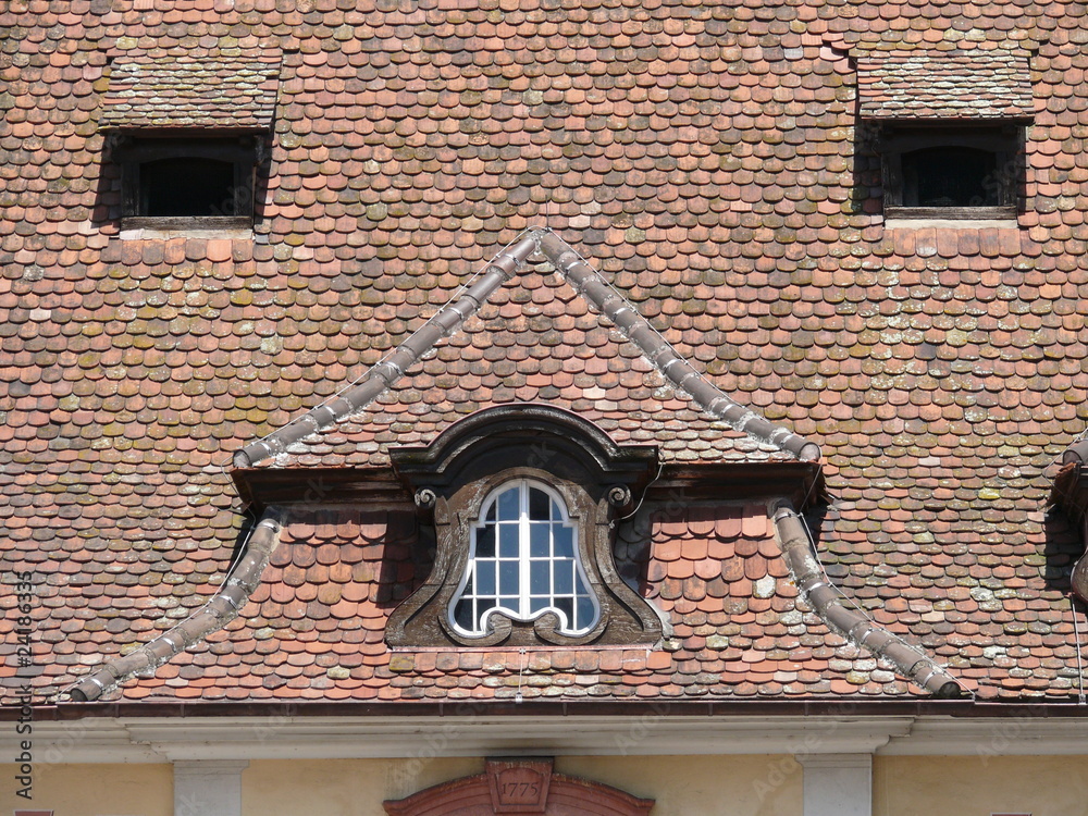 Dach des Bürgerhauses in Endingen Dach des Bürgerhauses in Endingen