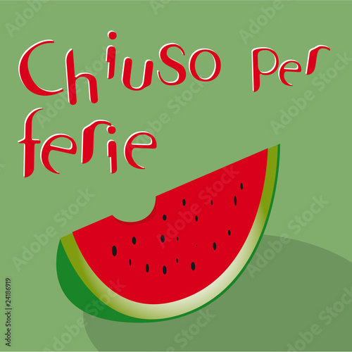 chiuso per ferie