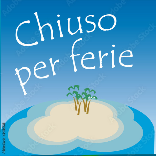 chiuso per ferie