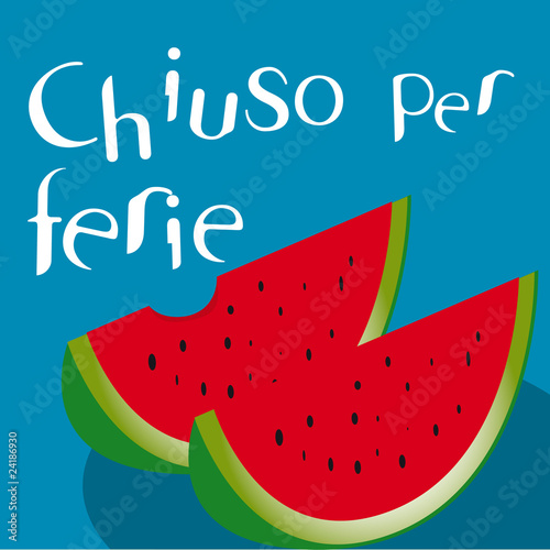 chiuso per ferie