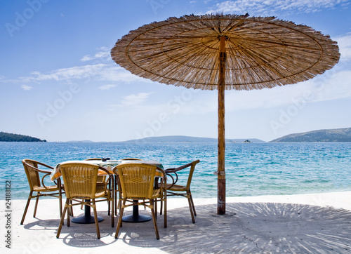 Restaurant near the sea