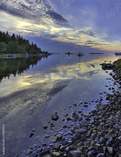 Bay in Stockholm archipelago.
