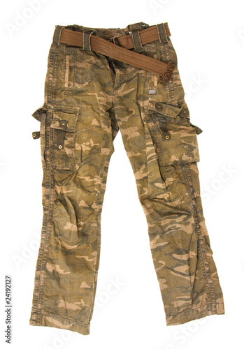 Camouflage pants