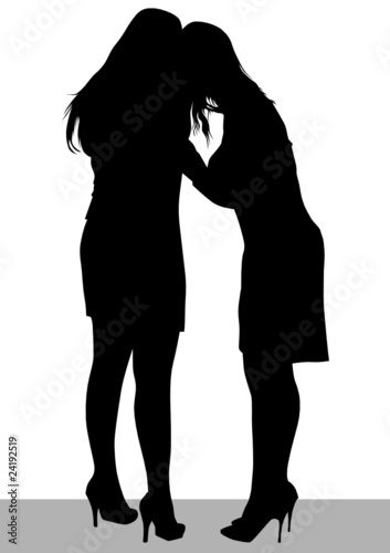 Talk two girls