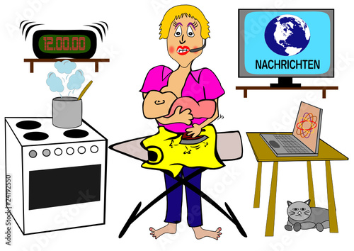 die moderne Hausfrau