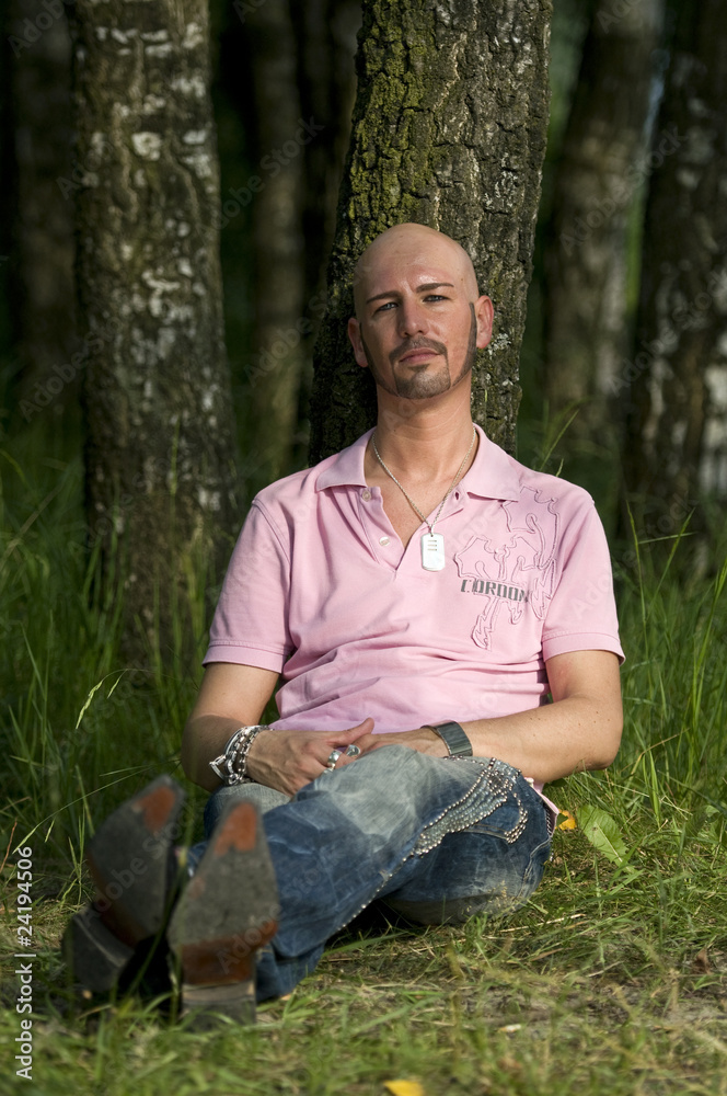 Obraz premium Der Glückliche -Natur