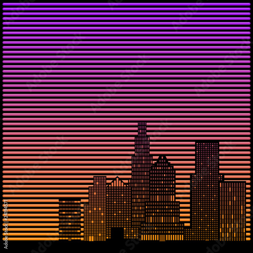 Neon city