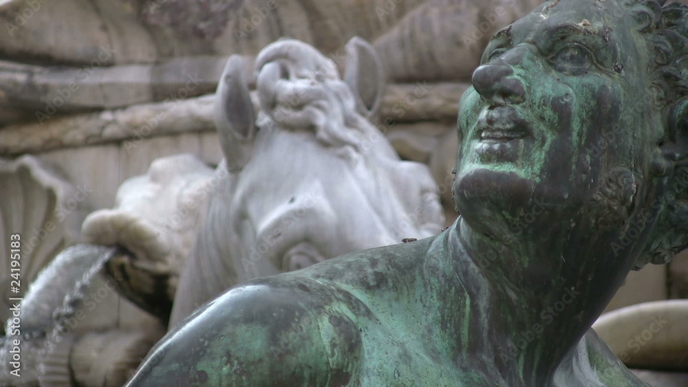 Fountain in Florence Fountain in Florence