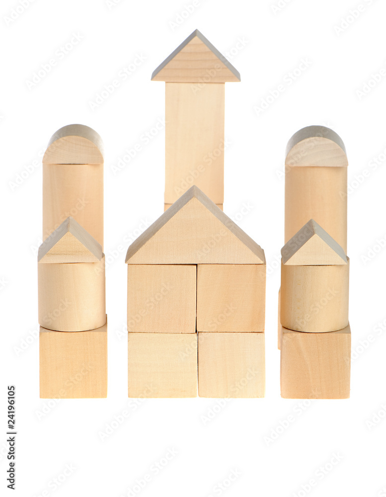 Obraz premium The wooden house