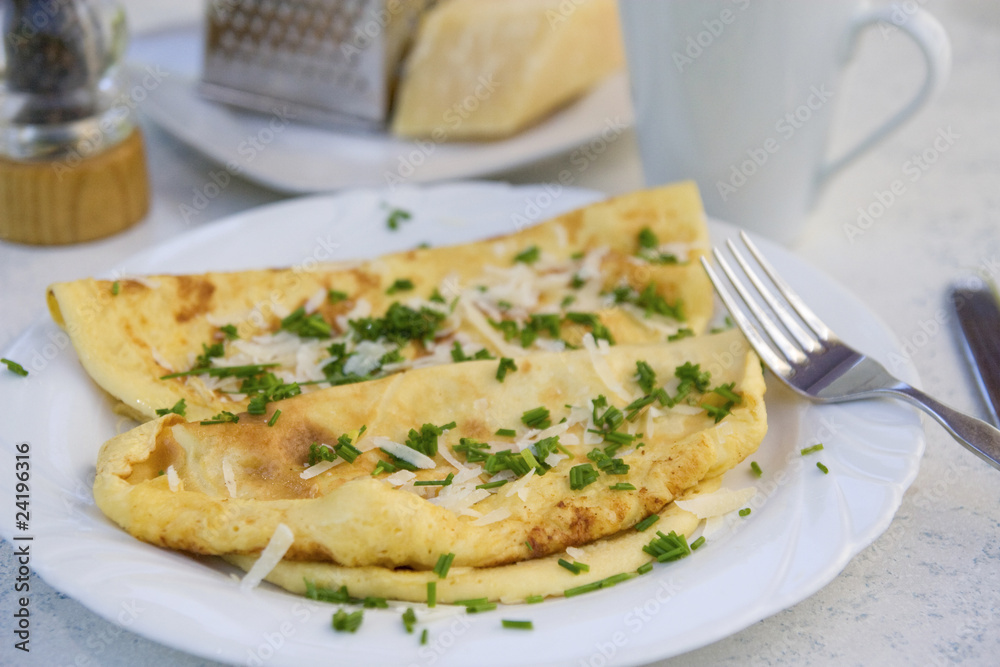 Käseomelett zum brunch