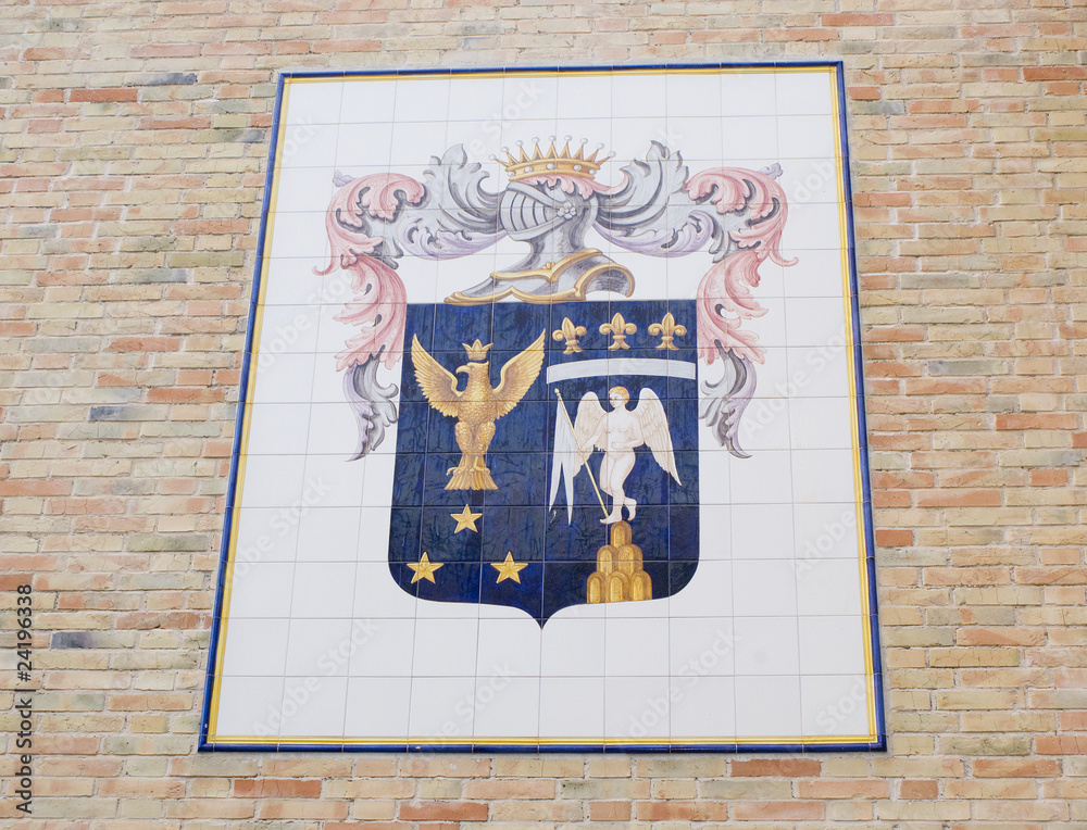 Fototapeta premium Mattonella medioevale