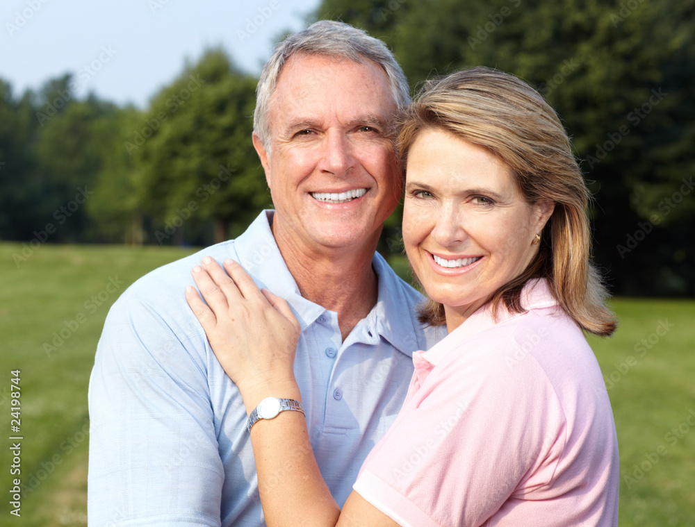 Fototapeta premium seniors couple