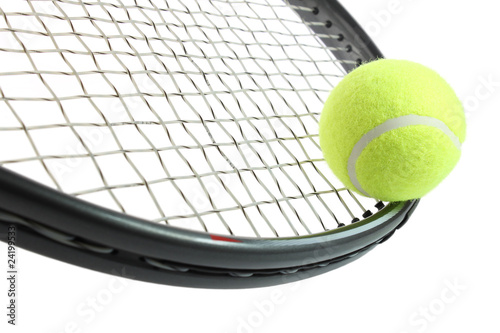 Balle et raquette de tennis © Sébastien Garcia