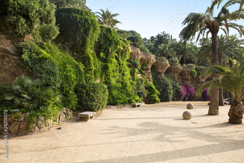 Photography Park Guell in Barcelona Spain