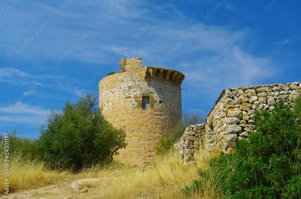 Turm an Mallorcas Küste 2
