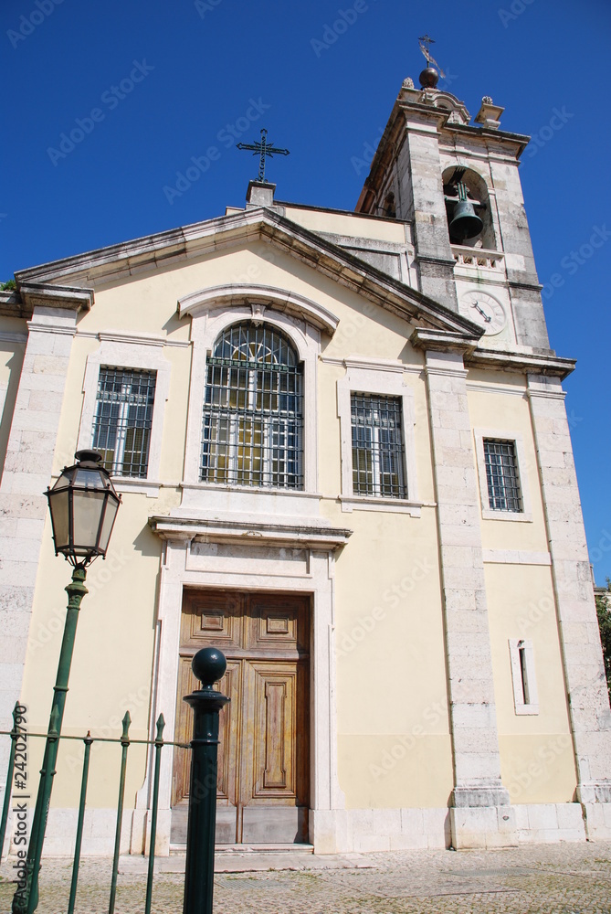 Fototapeta premium Wounds of Christ Church in Lisbon