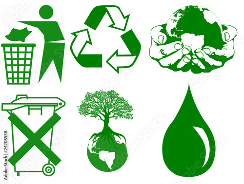 Green Ecology Icons photo