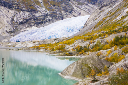 Nigardsbreen Glacier  Jostedalsbreen National Park  Norway