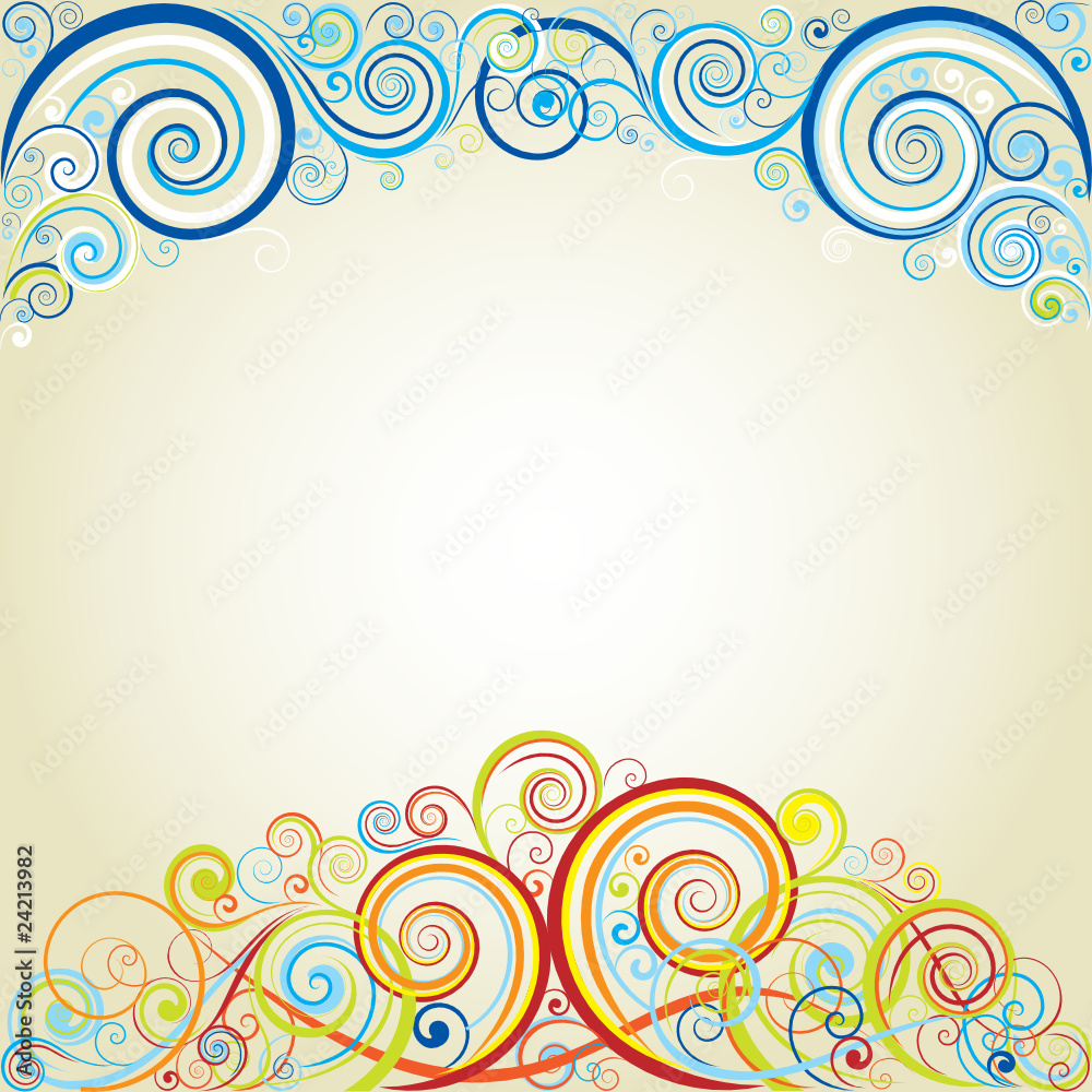 Abstract background color design
