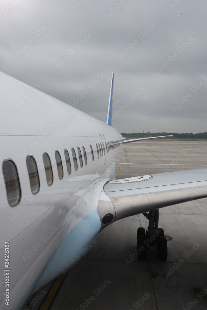 Fototapeta premium Flugzeug