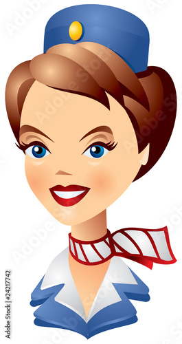 Stewardess head
