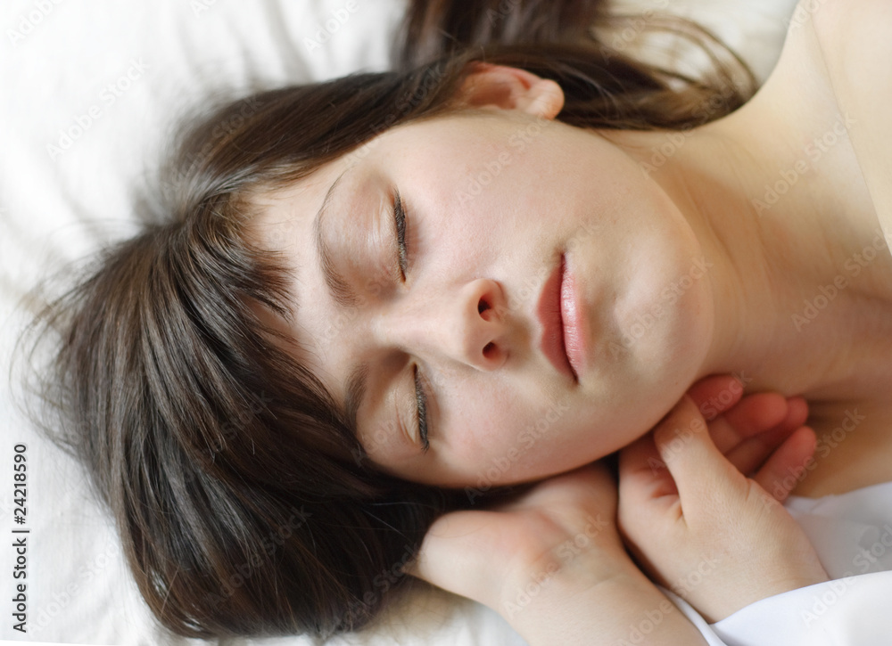 Sleeping beauty woman Sleeping beauty woman