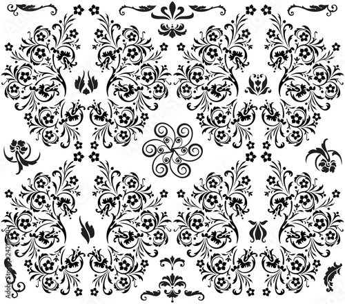 texture fiori classici