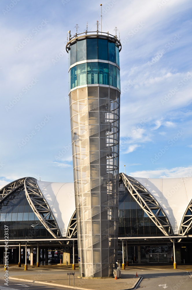 Obraz premium Air Traffic Control tower