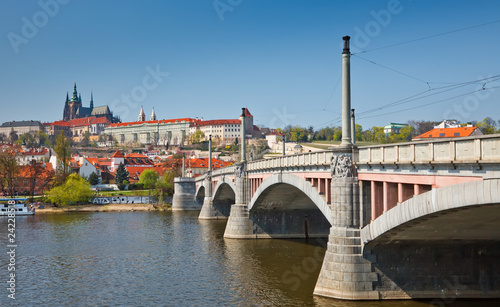 Bridge in Prague, Czech Republic