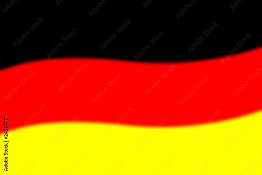 Naklejka premium Deutschlandfahne