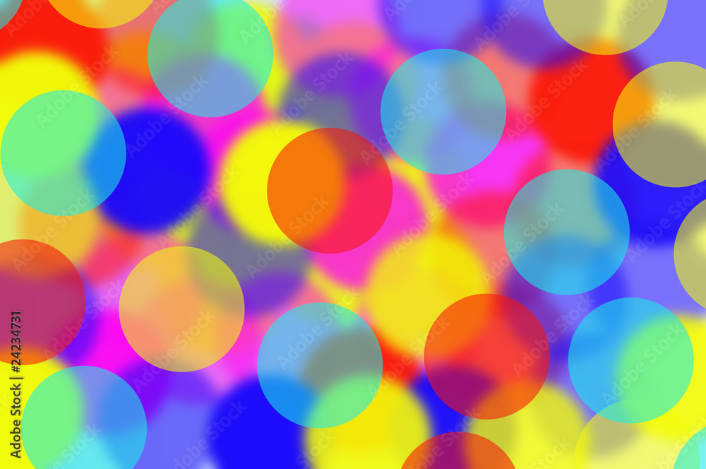 Background colorful bokeh