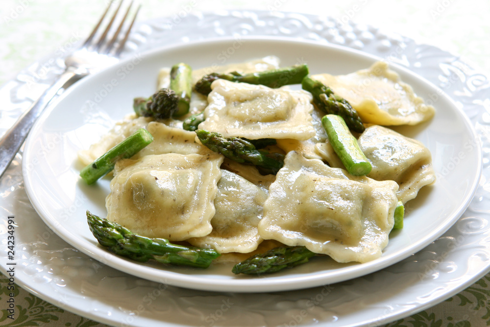 Asparagus Ravioli Asparagus Ravioli
