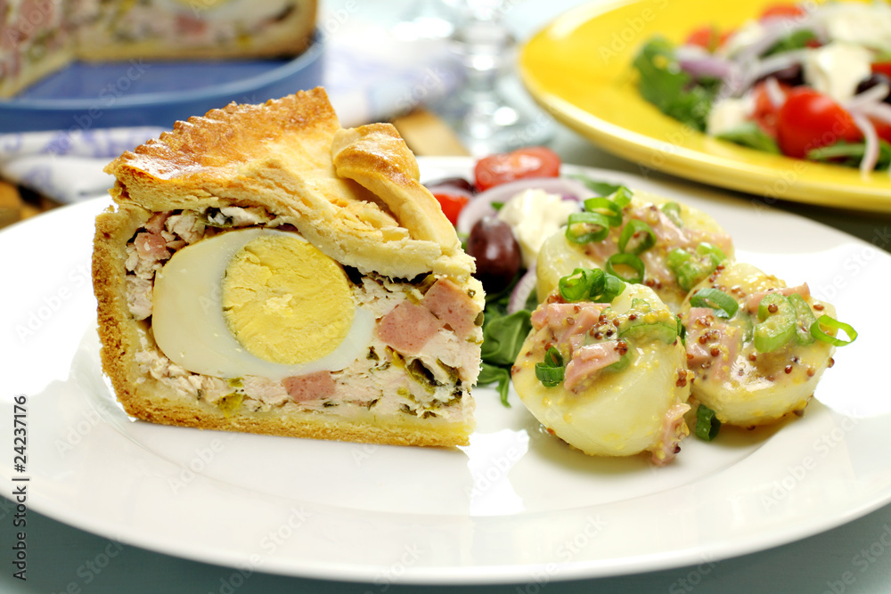 Ham And Egg Pie Ham And Egg Pie