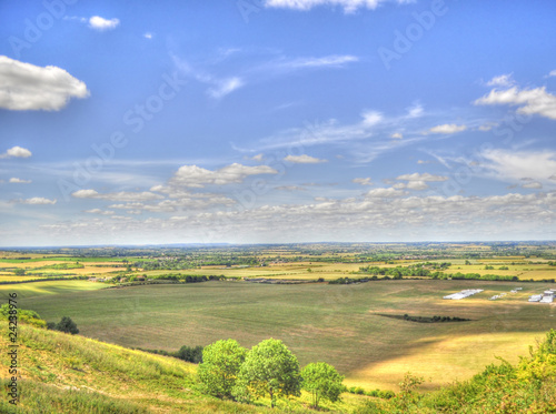 HDR View from Dunstable Downs