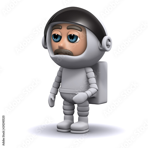 3d Astronaut