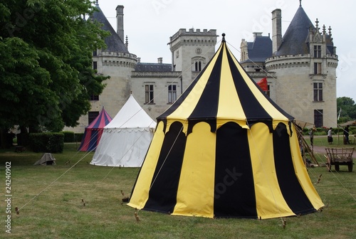 Campement médieval