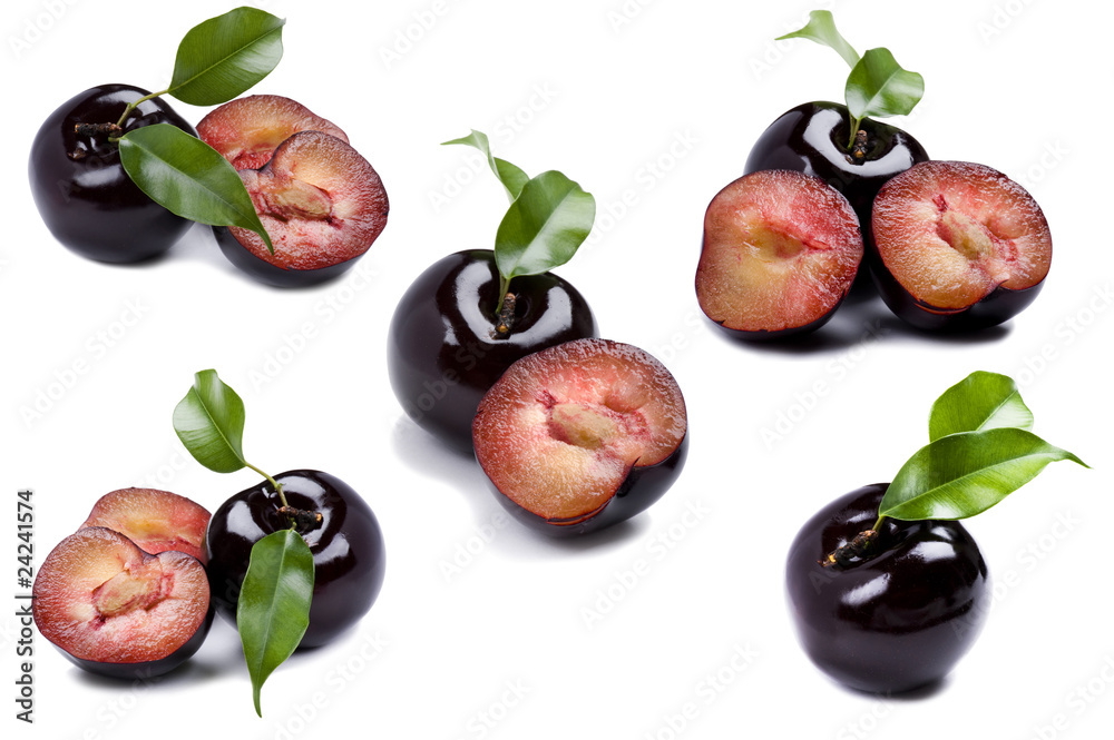 fresh plum