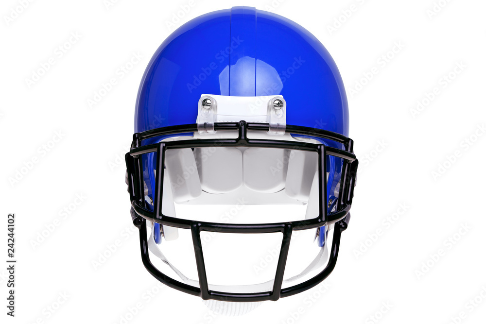 Φωτογραφία Photo of an American football helmet isolated on white