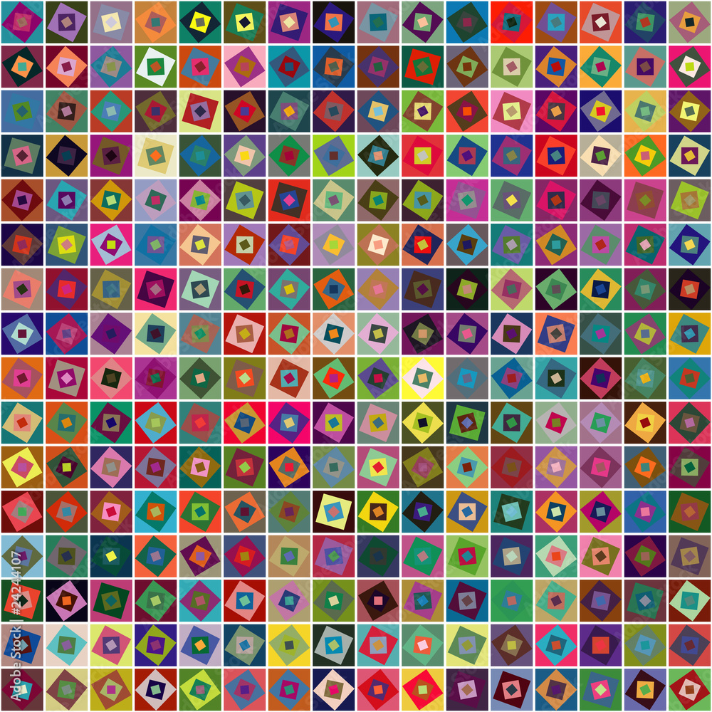 Abstract geometric vector squares background Abstract geometric vector squares background