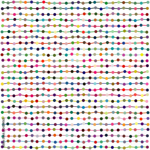 Abstract geometric vector background - connected dots