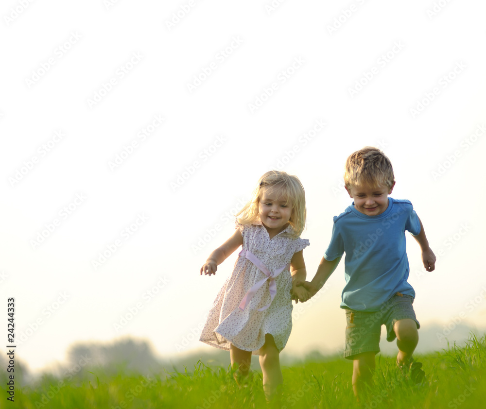 Fototapeta premium Free and happy